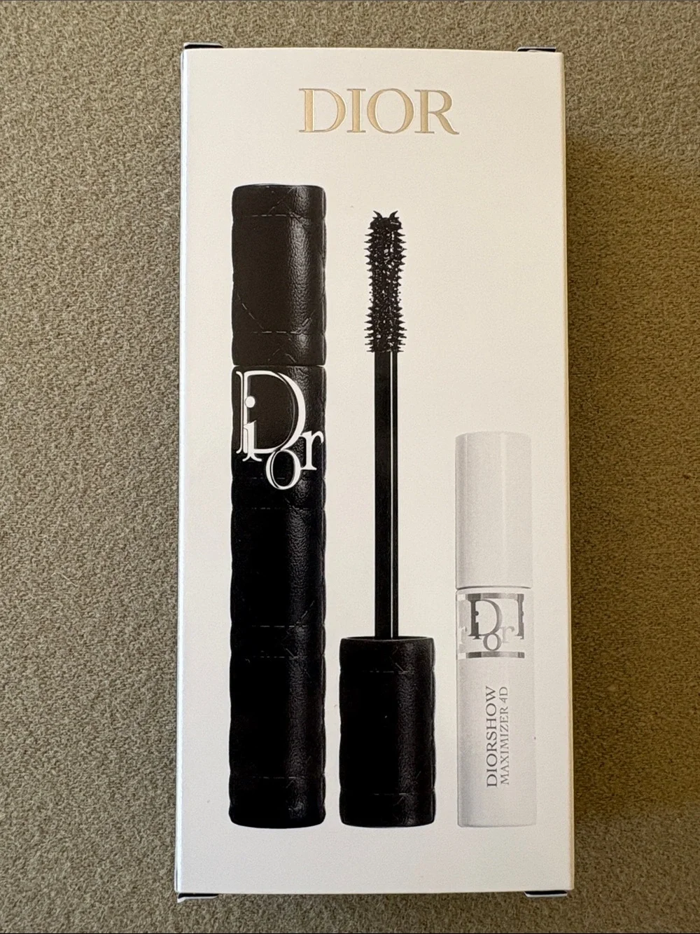 Dior Diorshow Overvolume Mascara & Lash Maximizer 4D Primer Serum Set Black 090